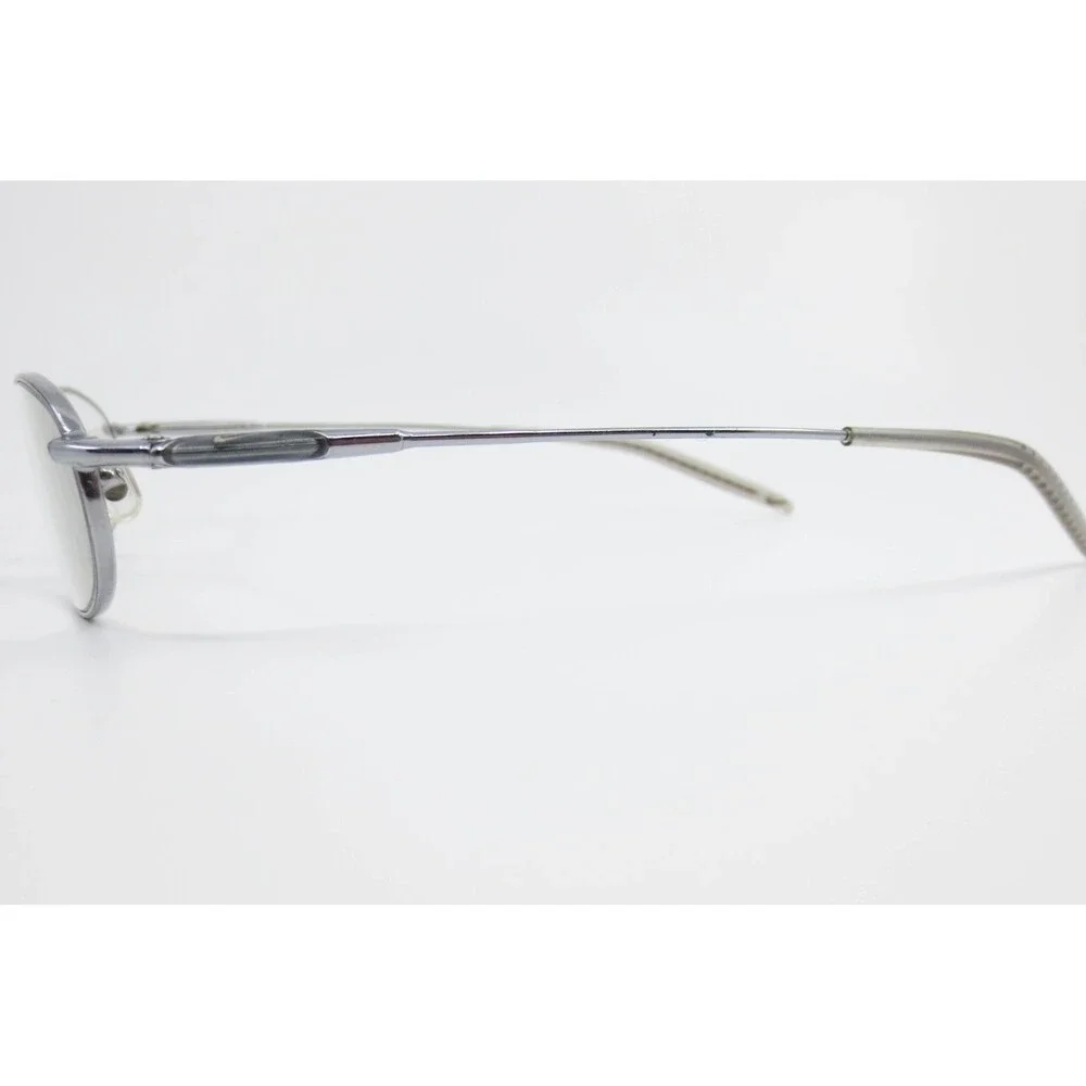 Nike 4005 060 Gunmetal Oval Metal Eyeglasses Frames 47-18-135 Demo Lenses